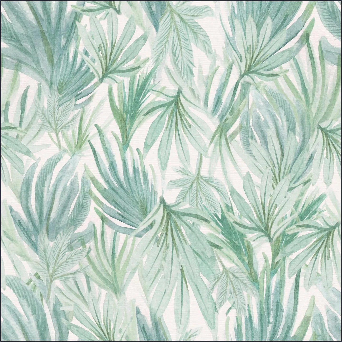 Watercolour Jungle Leaves