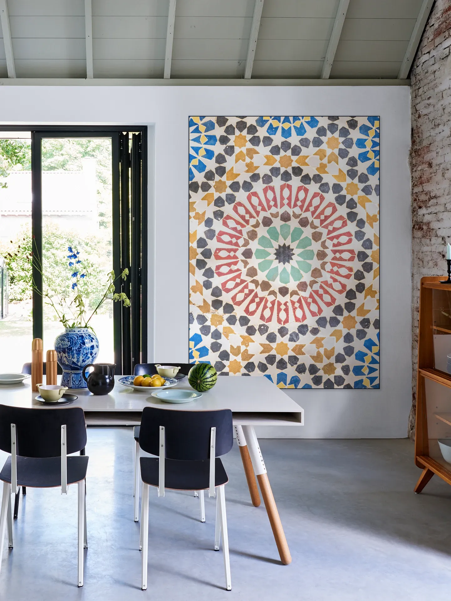 Colourful Tiles In Morocco