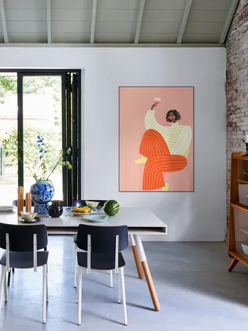 The Woman With The Glass Of Wine