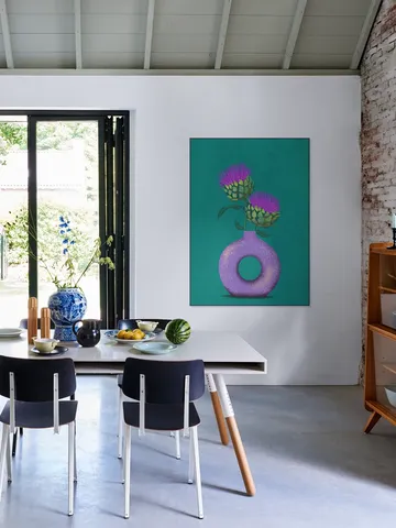 Artichoke In A Vase