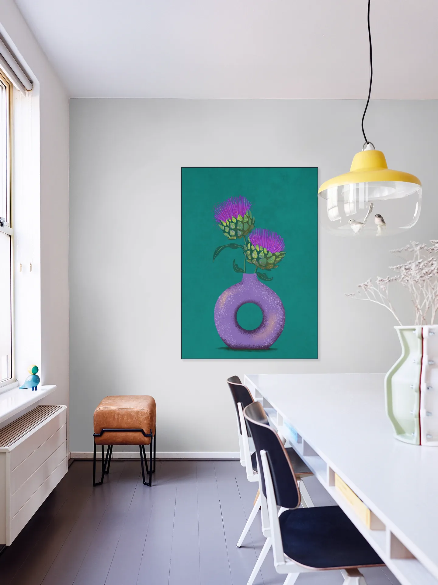 Artichoke In A Vase