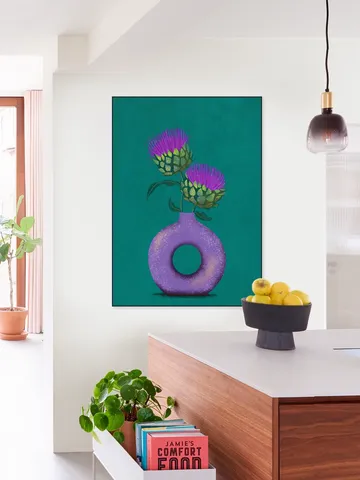 Artichoke In A Vase