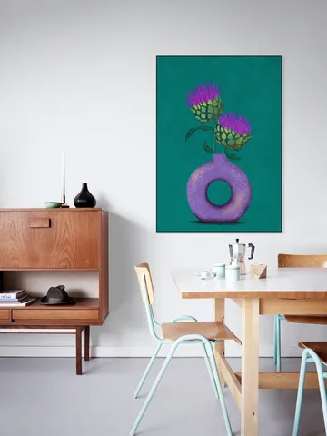 Artichoke In A Vase