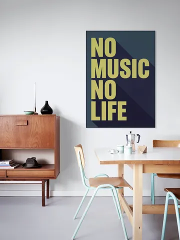 No Music No Life - Green
