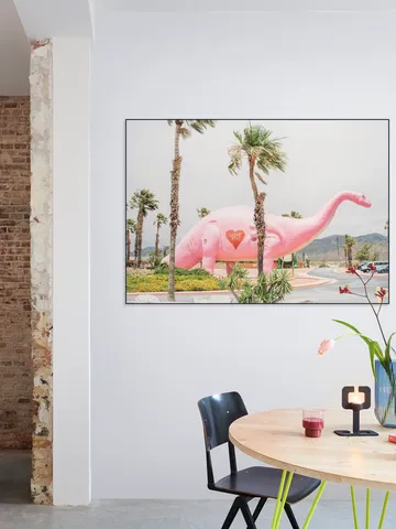 Pink Dinosaur Love