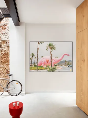Pink Dinosaur Love