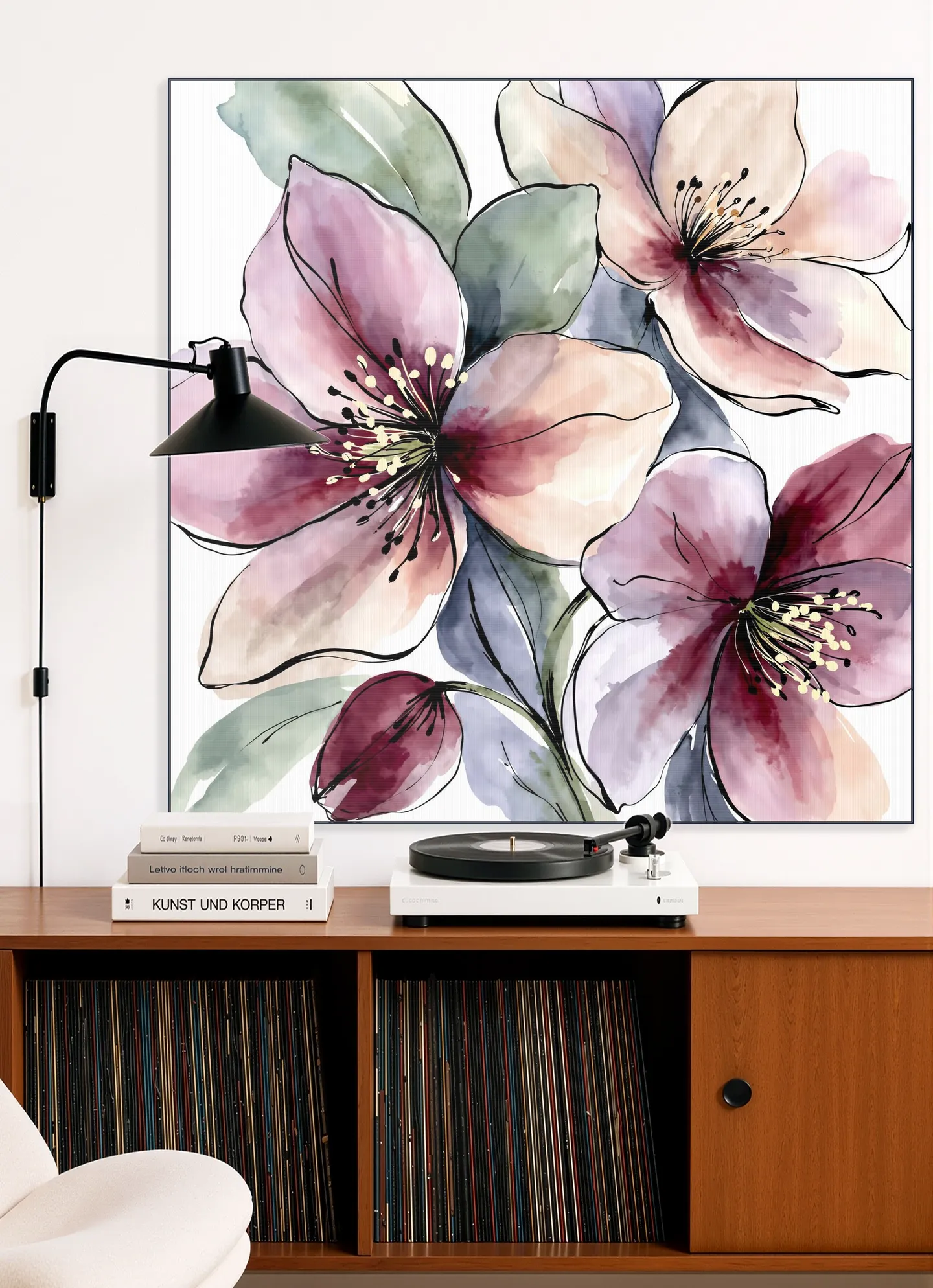 Elegant Helleborus Flowers