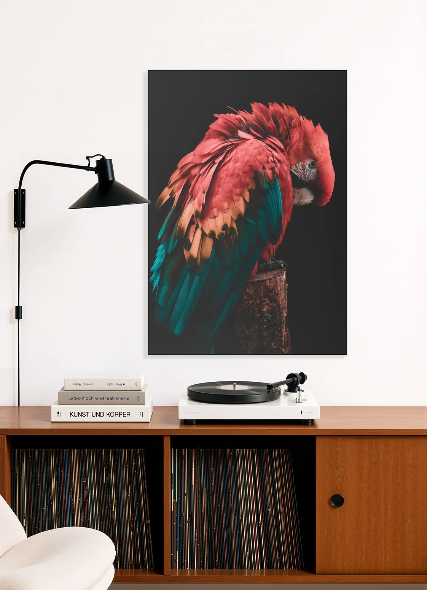 Bashful Beauty Parrot