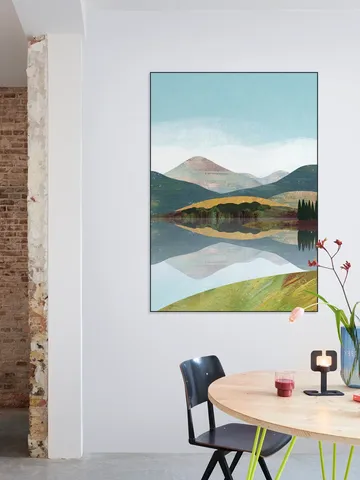 Mountain Lake Landscape