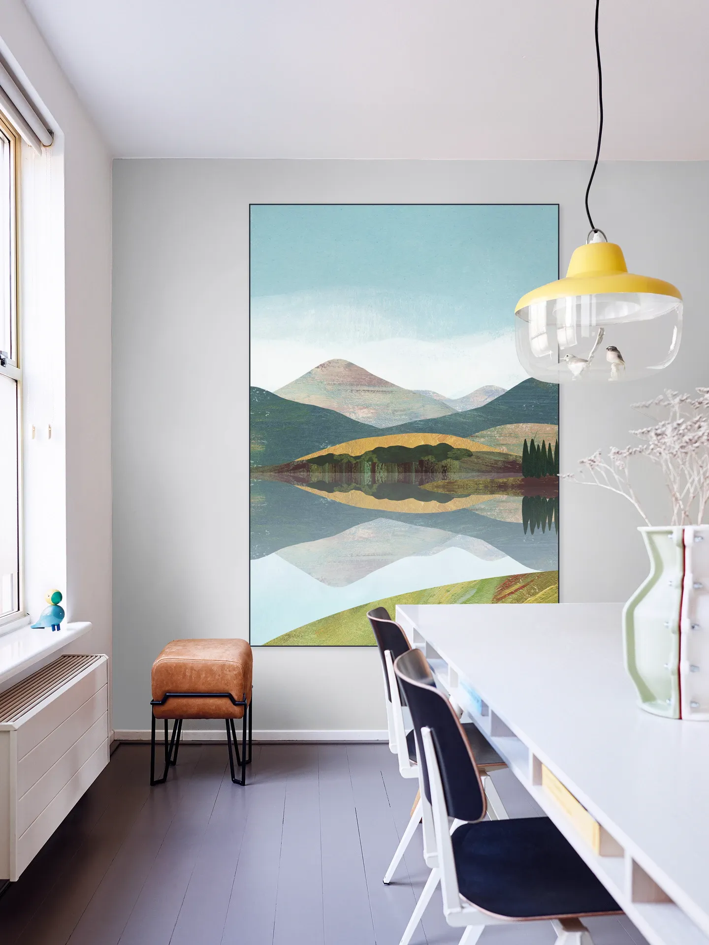 Mountain Lake Landscape