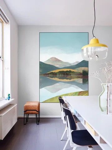 Mountain Lake Landscape