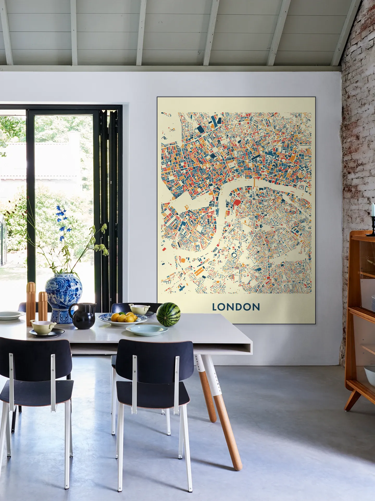 London Mosaic City Map