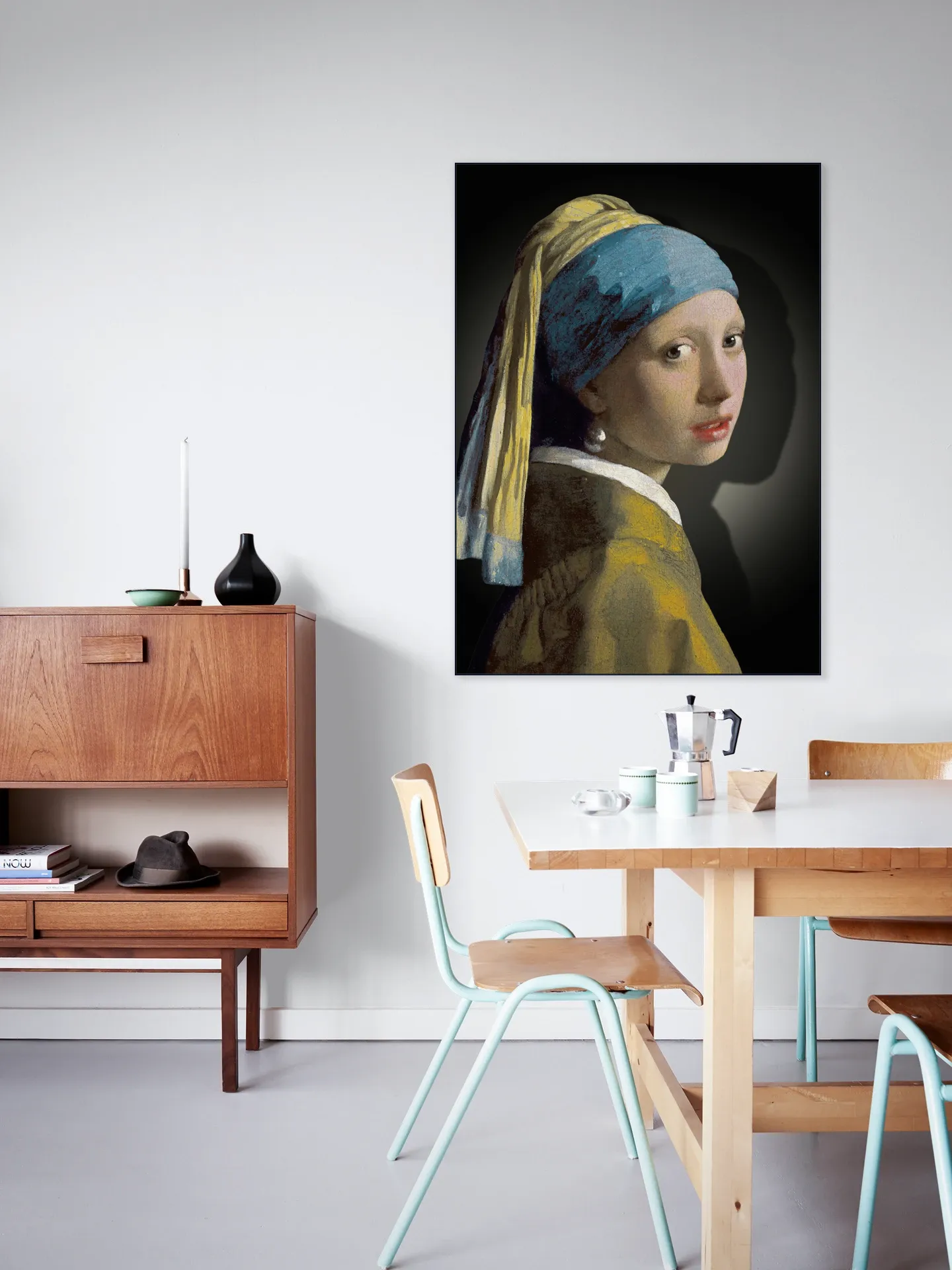 Girl with a Pearl Earring - the simply shaded edition