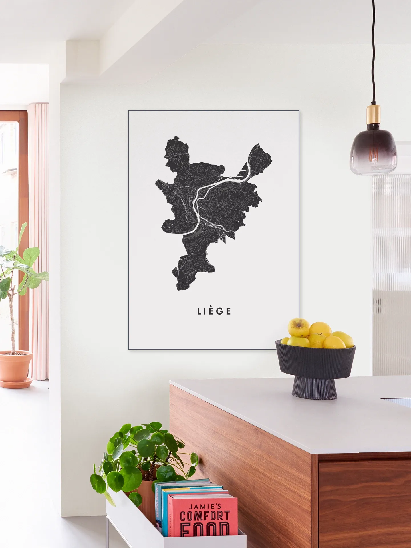 Liège City Map