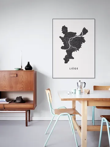 Liège City Map