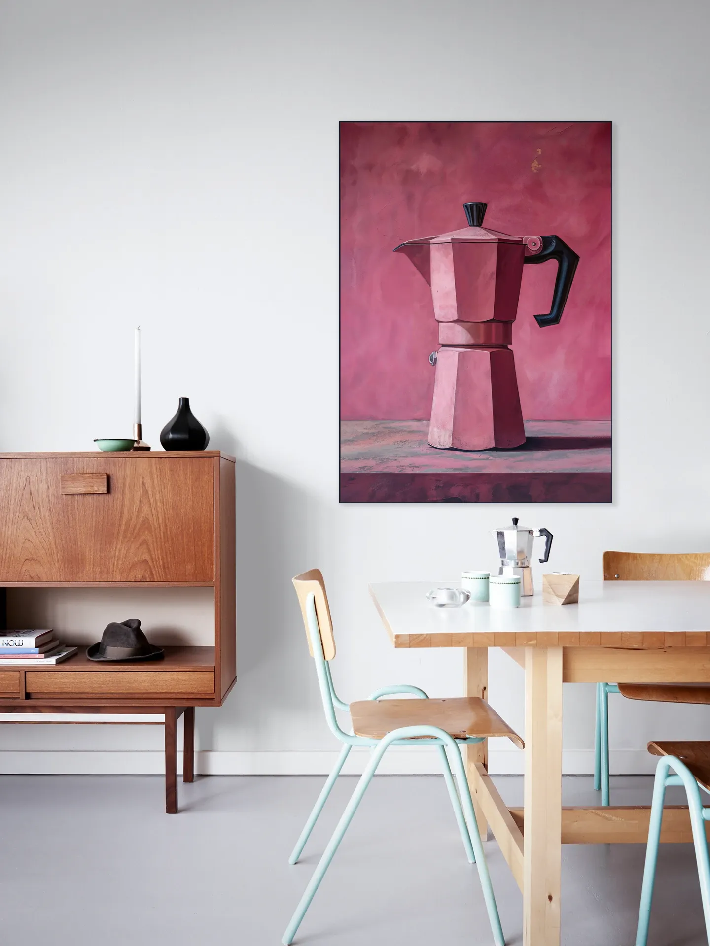 Percolator Coffee Pot - Dusty Rose