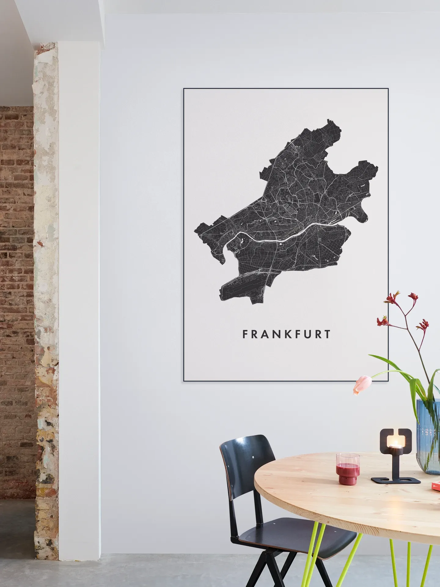 Frankfurt City Map