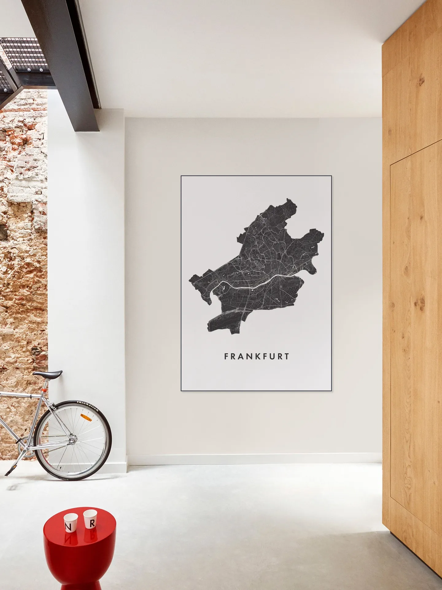 Frankfurt City Map