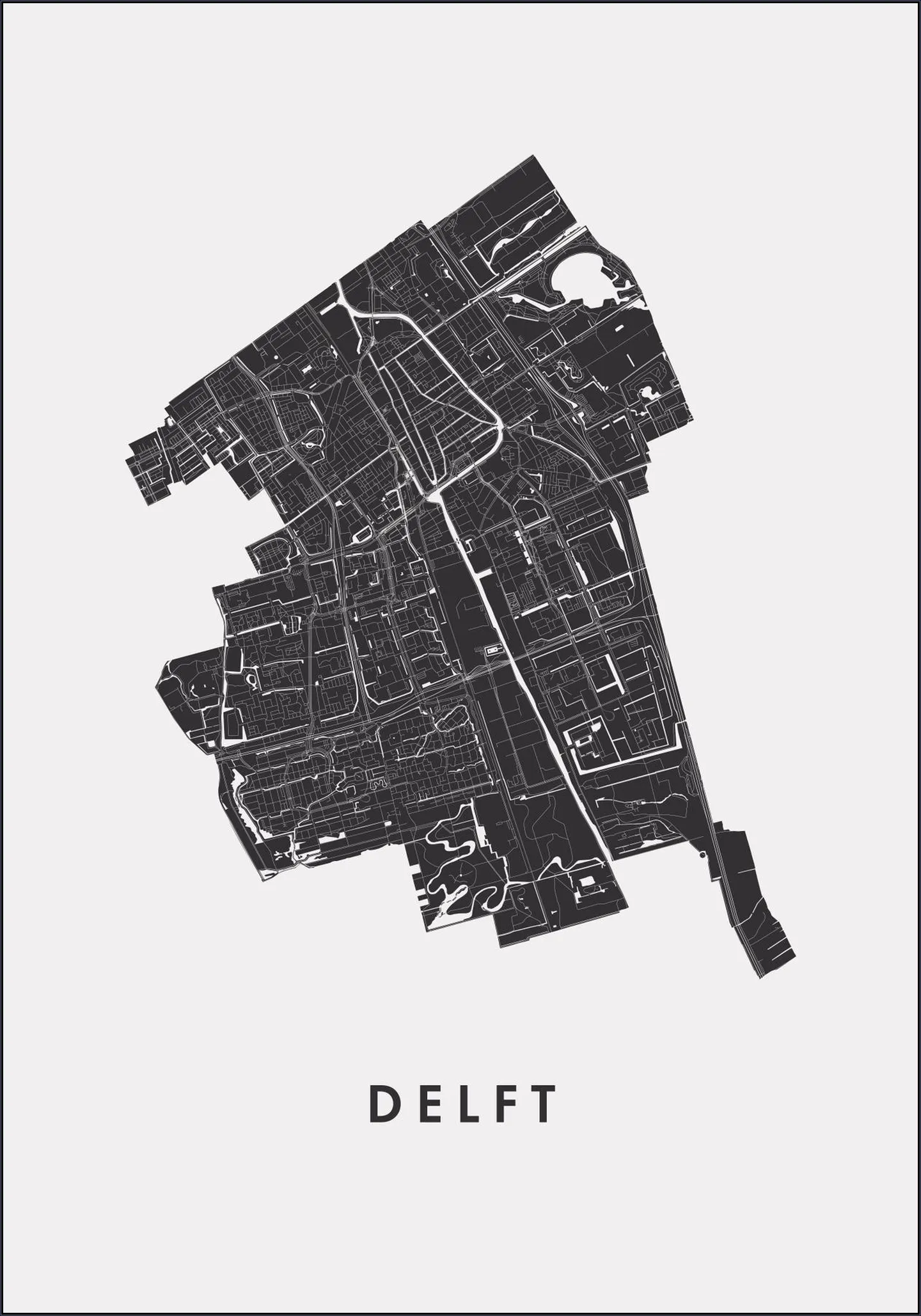 Delft City Map