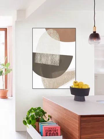 Earth Tone Geometric Art