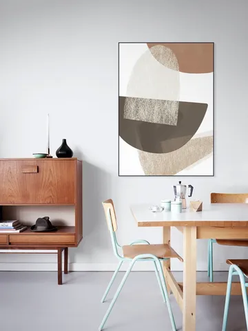 Earth Tone Geometric Art