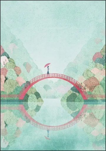 Girl on a Bridge
