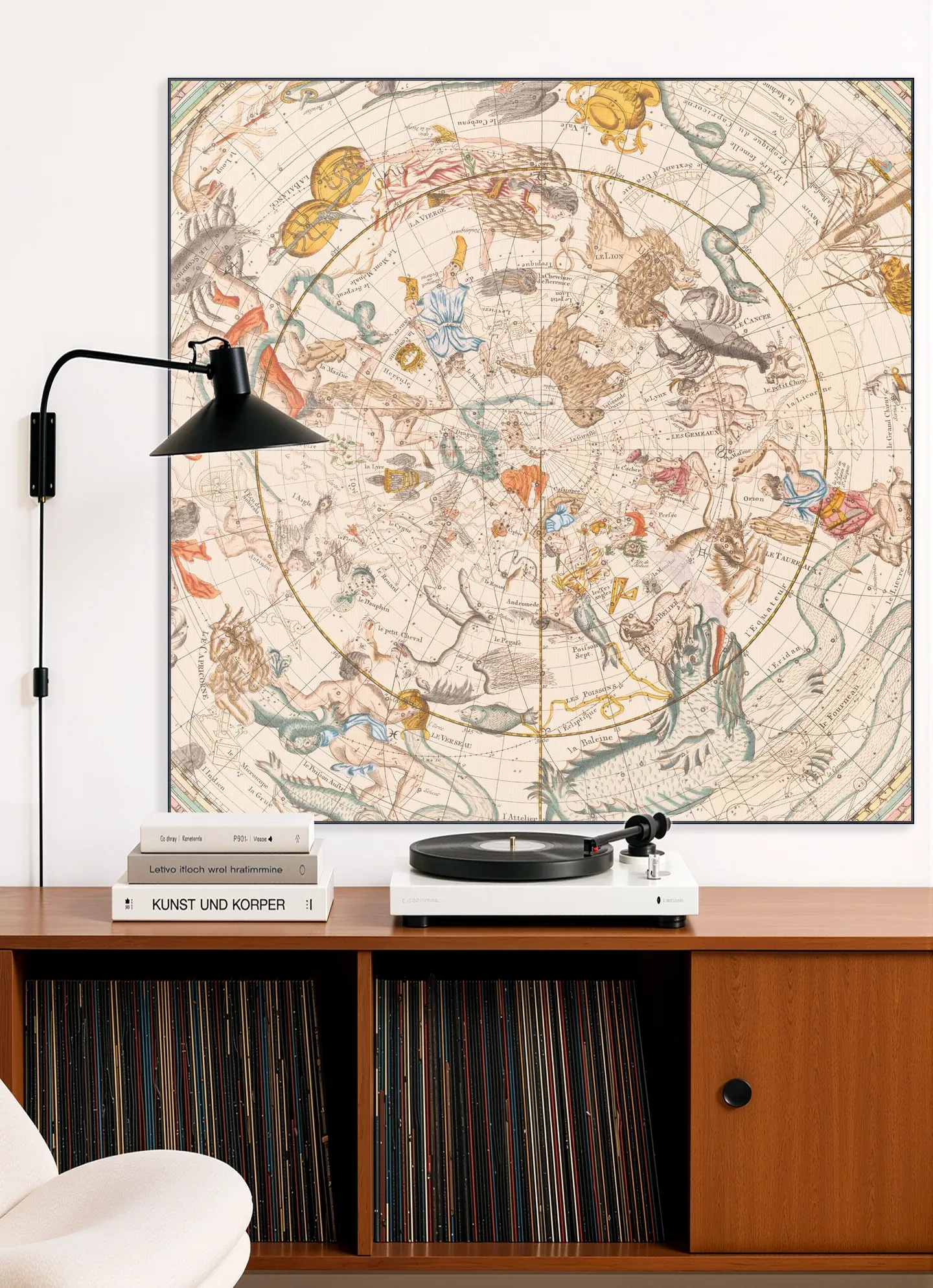 Celestial Map Vintage Zodiac And Astrology