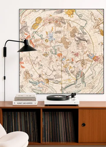 Celestial Map Vintage Zodiac And Astrology