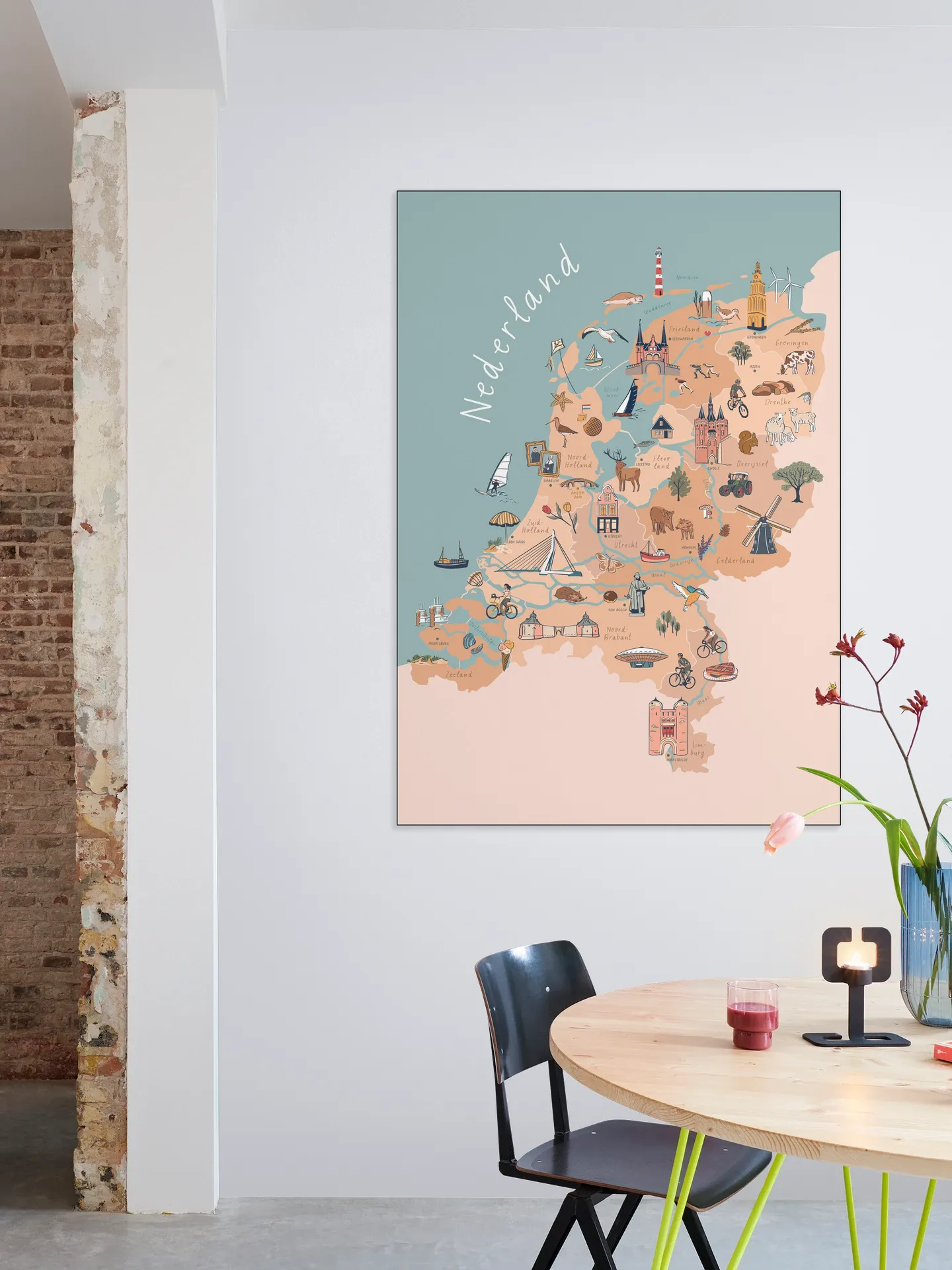The Netherlands Illustration