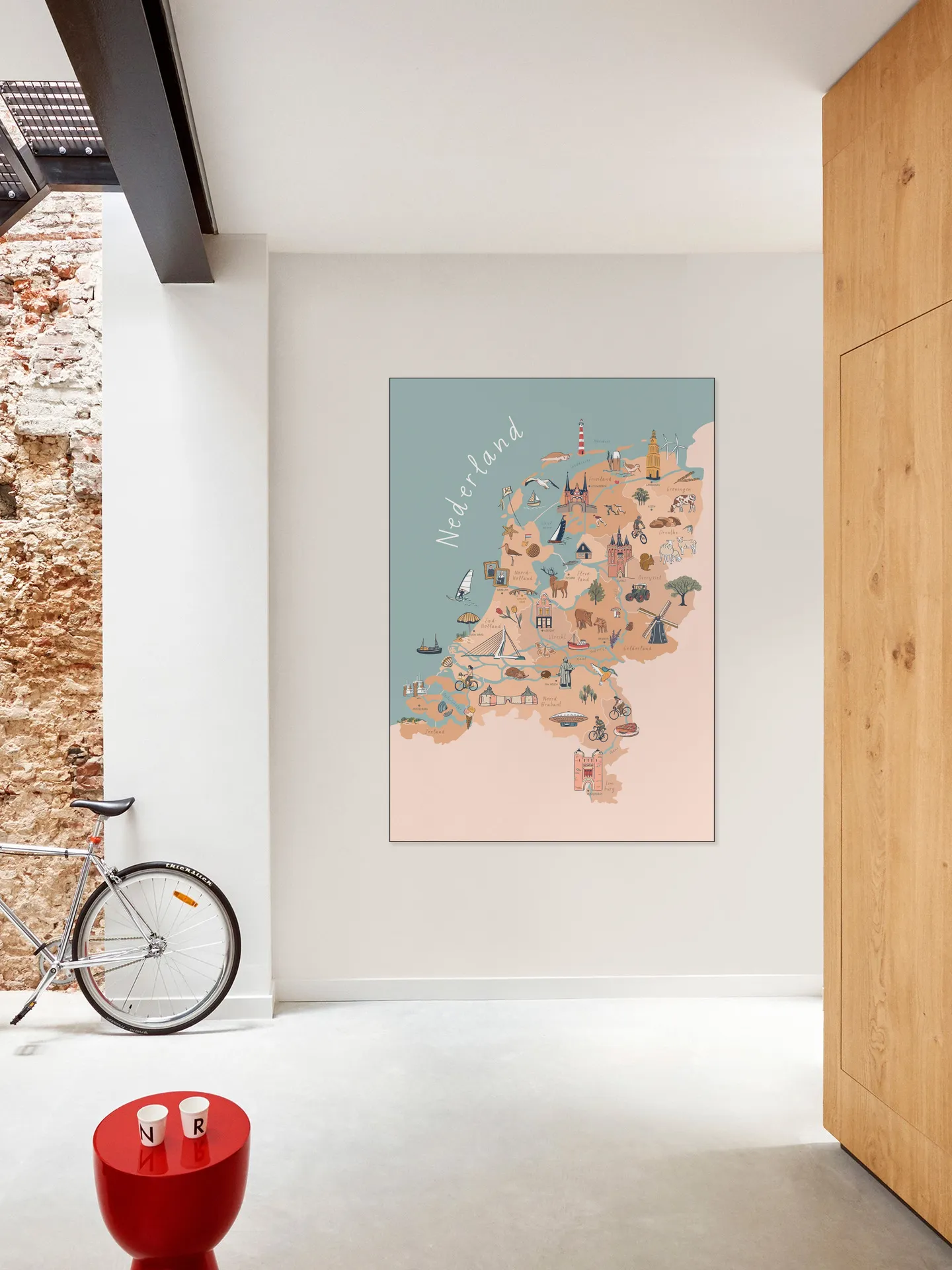 The Netherlands Illustration