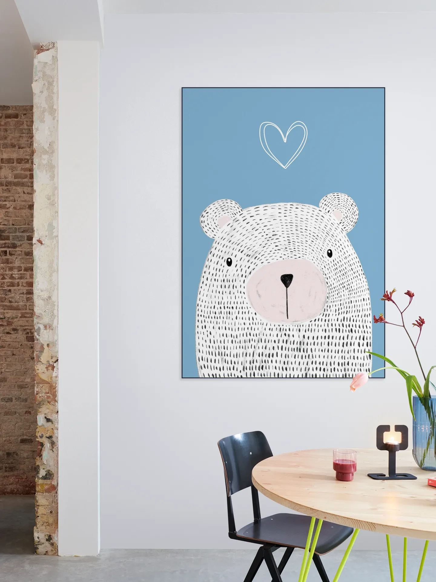 Bear and Heart