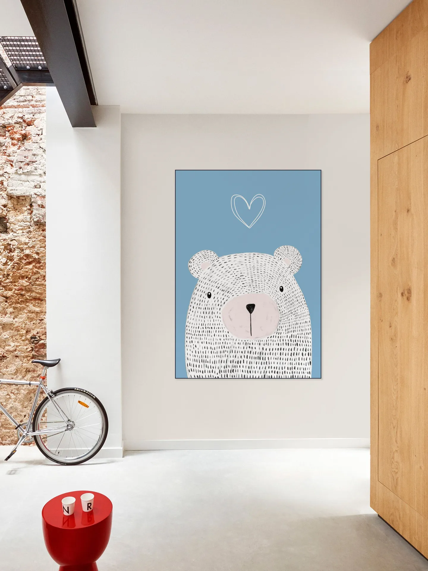 Bear and Heart