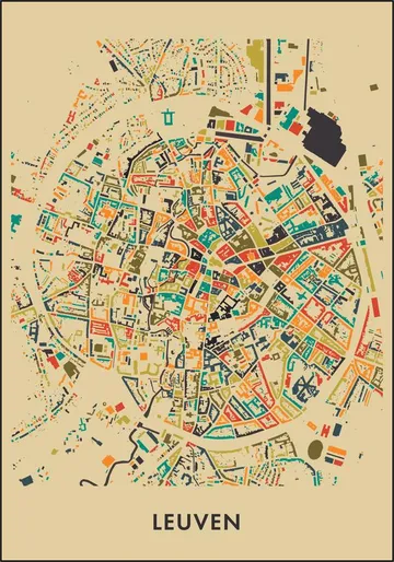 Leuven Mosaic Map