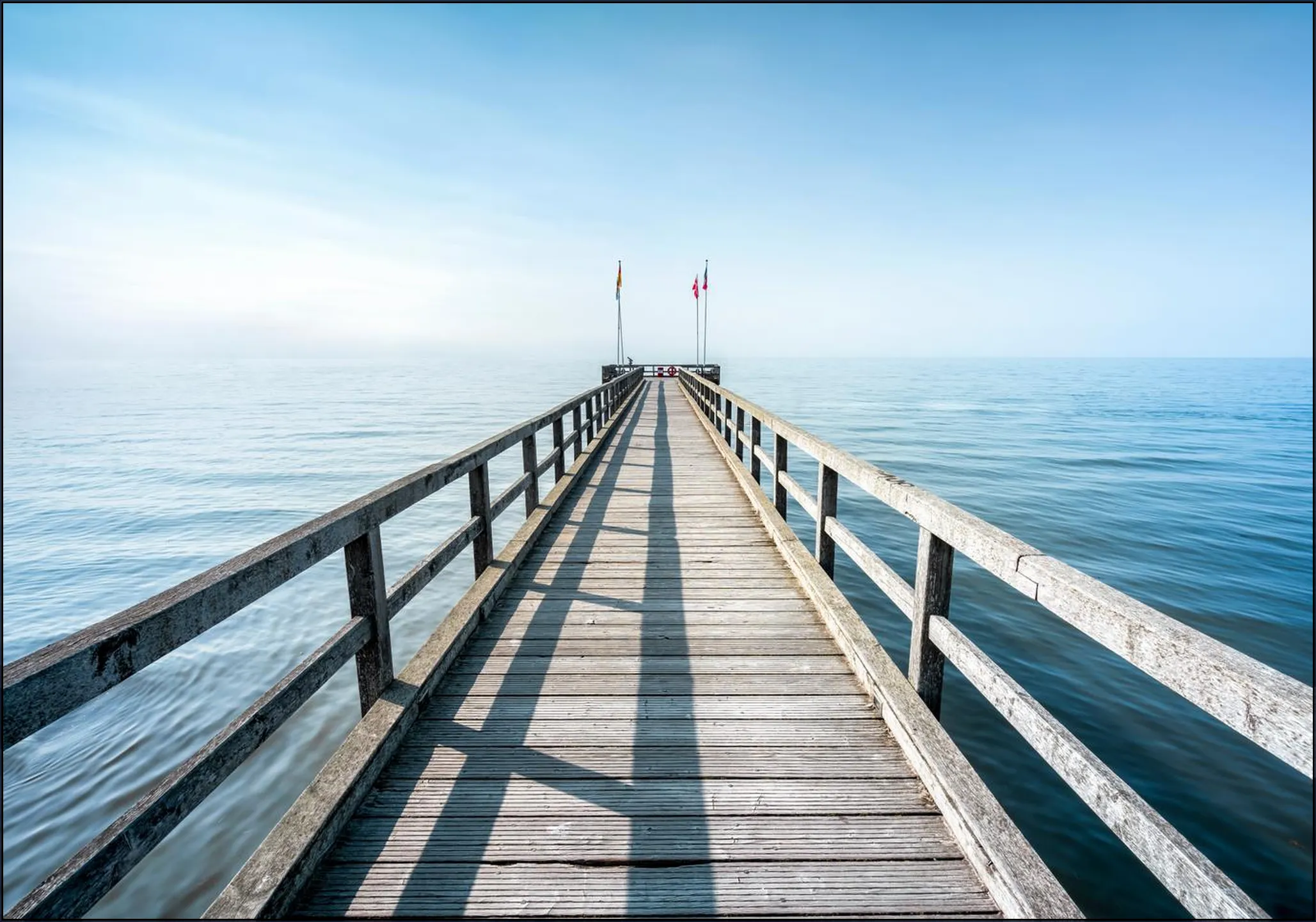 Wooden Pier at the Sea - Germany
