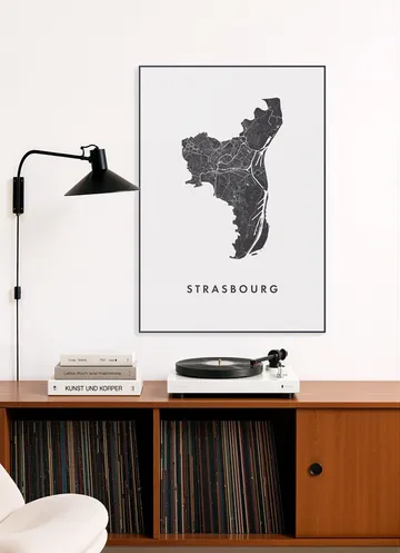 Strasbourg City Map