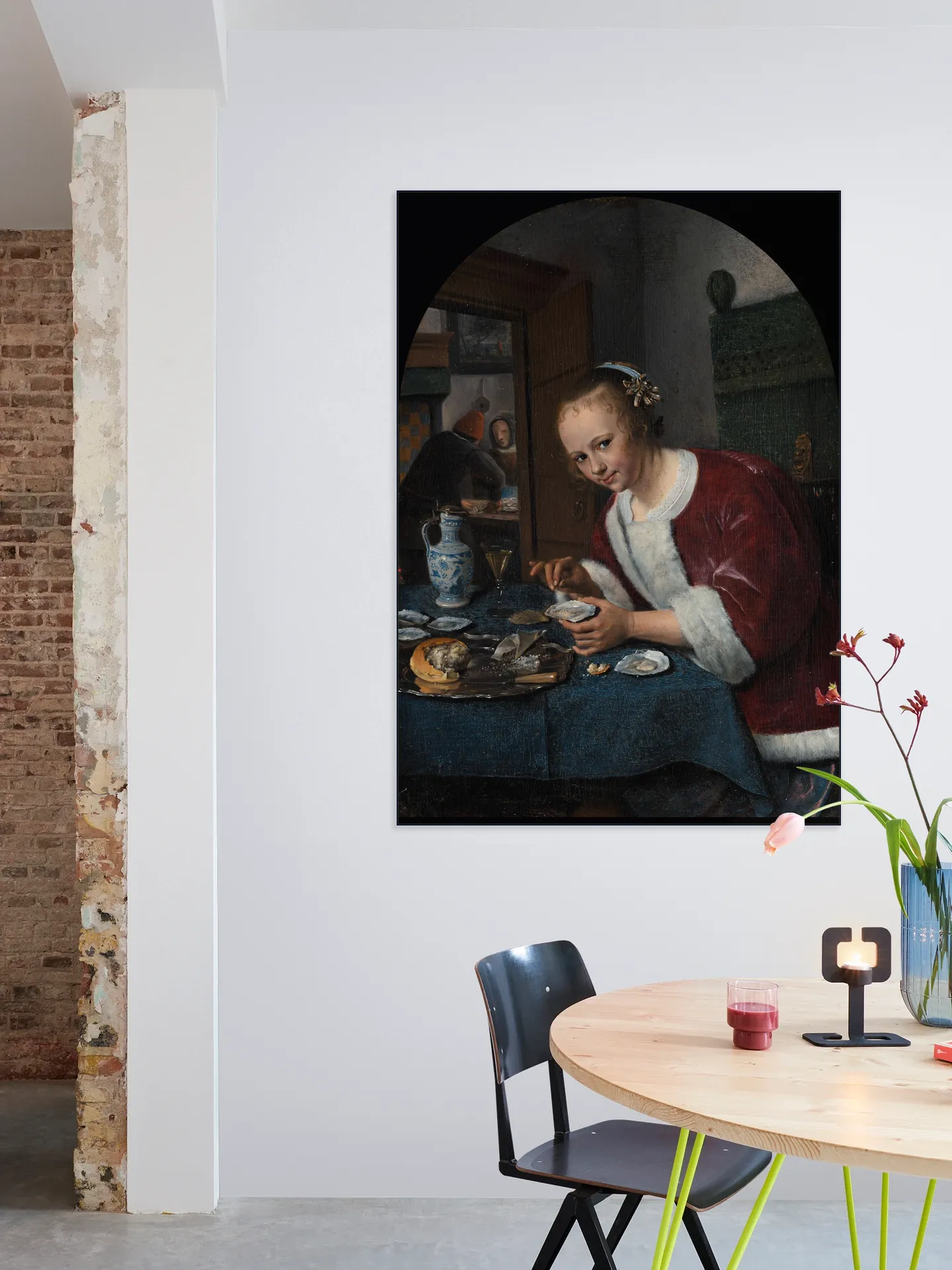 Girl Eating Oysters