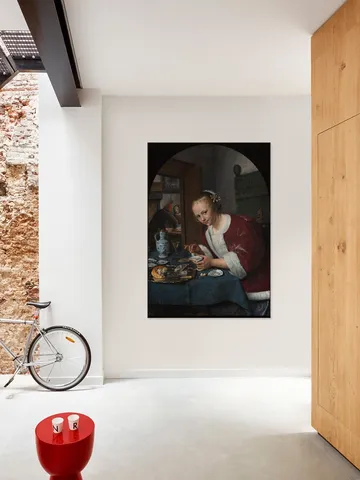 Girl Eating Oysters