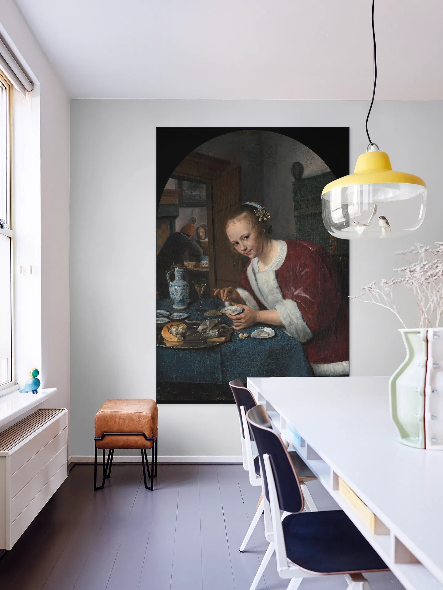 Girl Eating Oysters