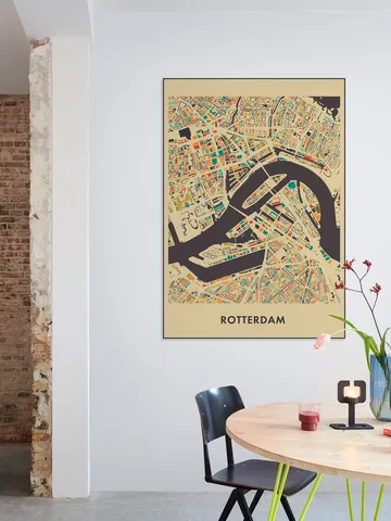 Rotterdam Mosaic Map