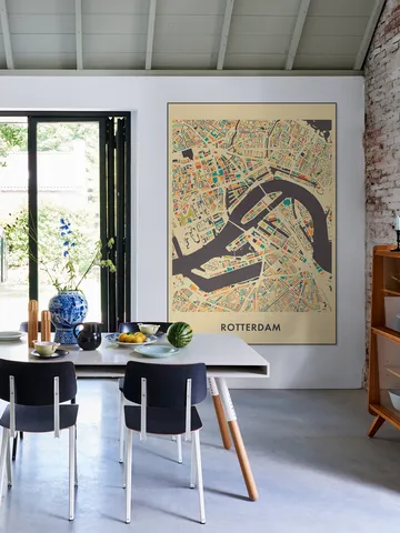 Rotterdam Mosaic Map