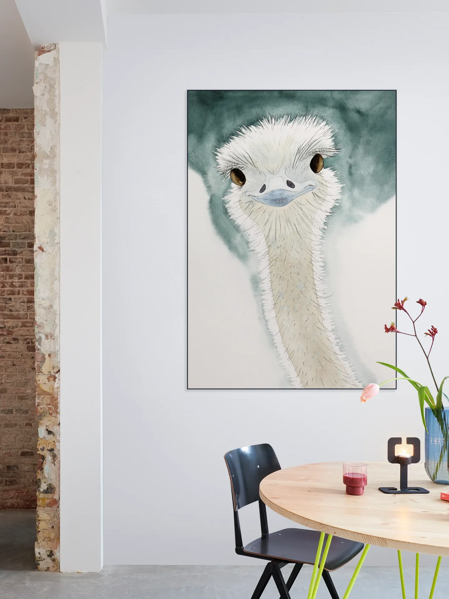Happy Ostrich