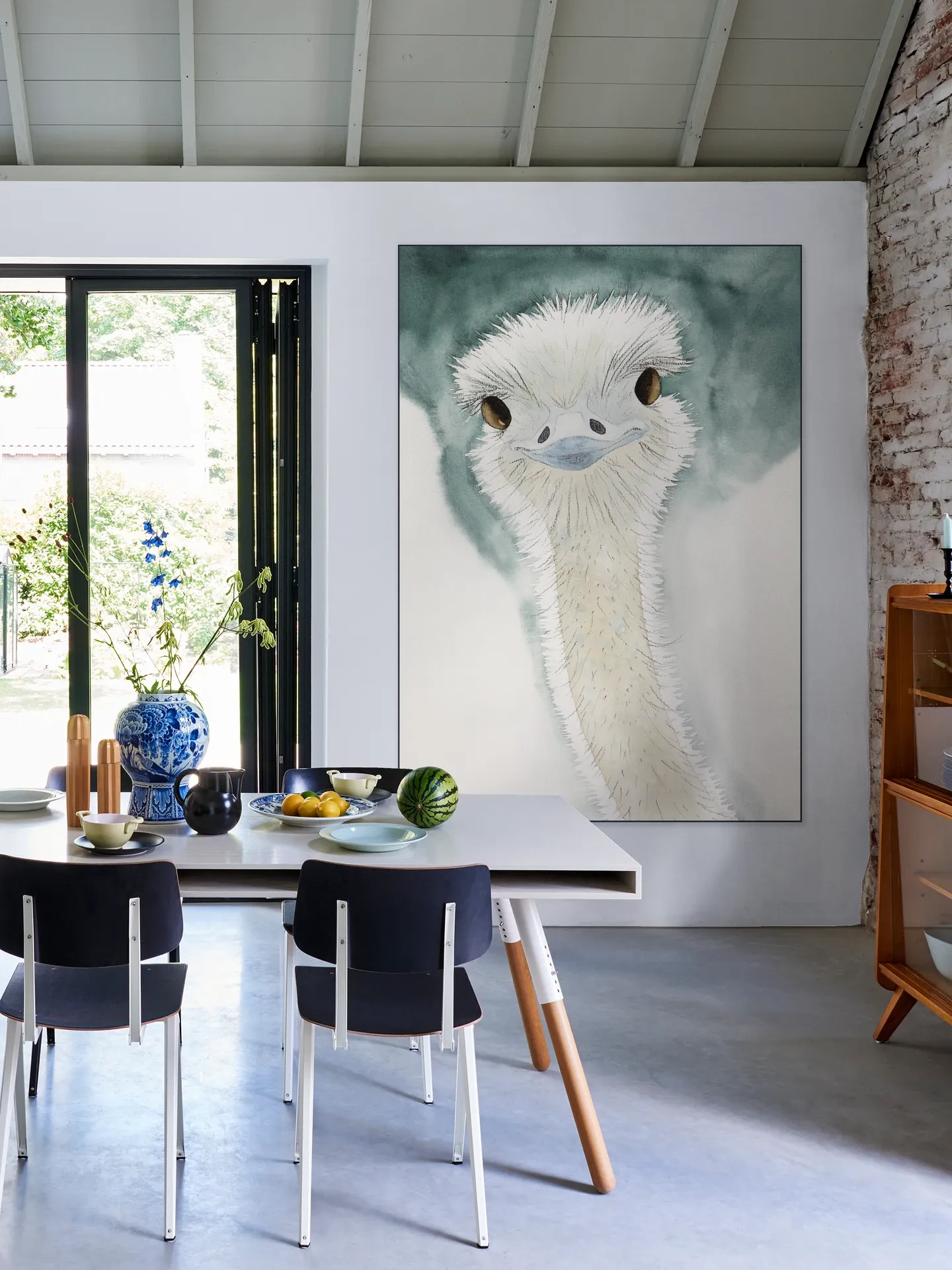 Happy Ostrich