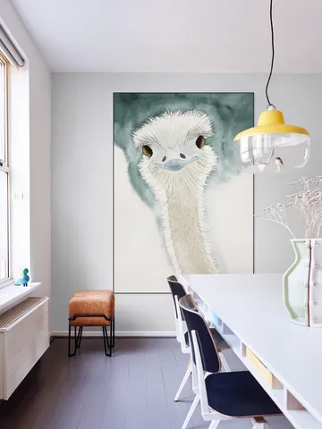 Happy Ostrich