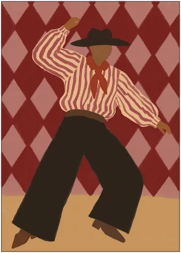 Retro Dance Character