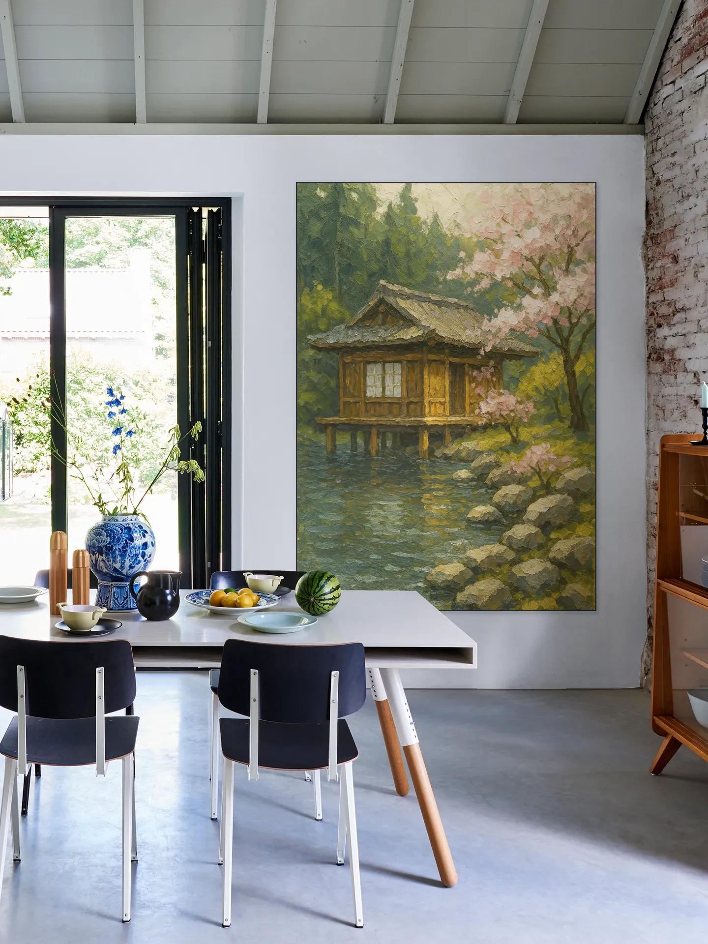 Kersenbloesem bij Japans Theehuis