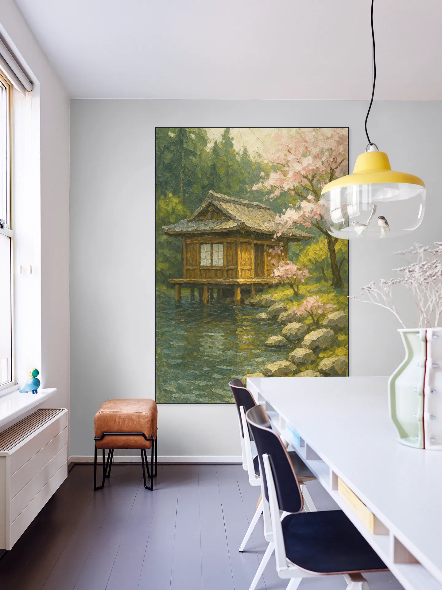 Kersenbloesem bij Japans Theehuis