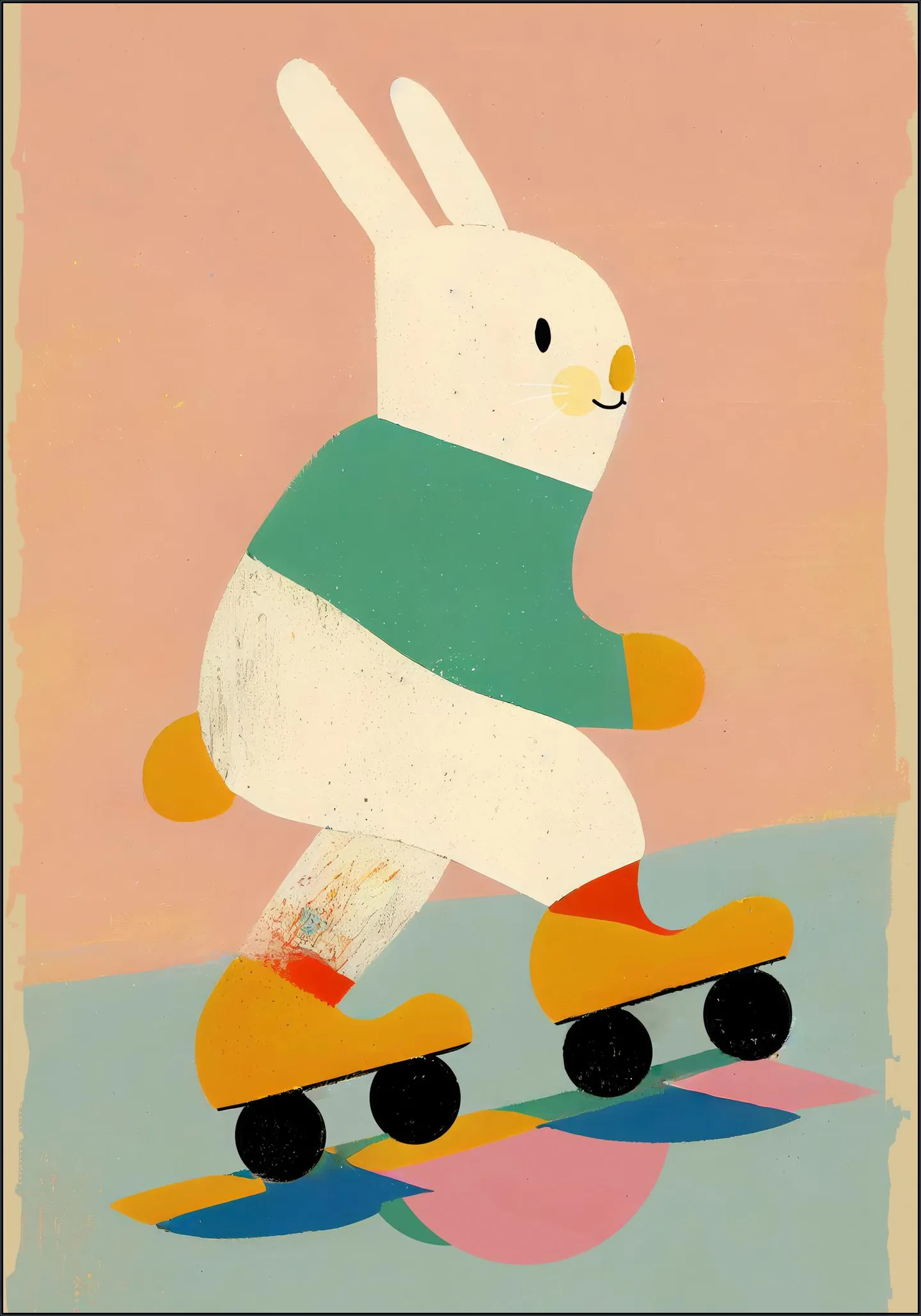 Skating Bunny