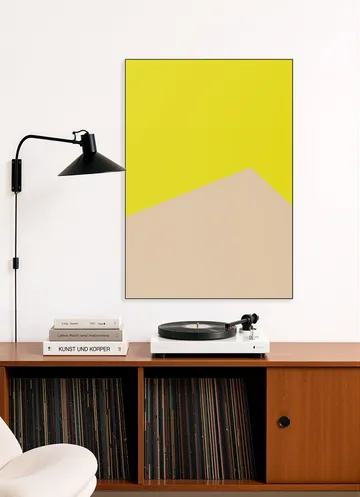 Color blocking - Yellow Beige