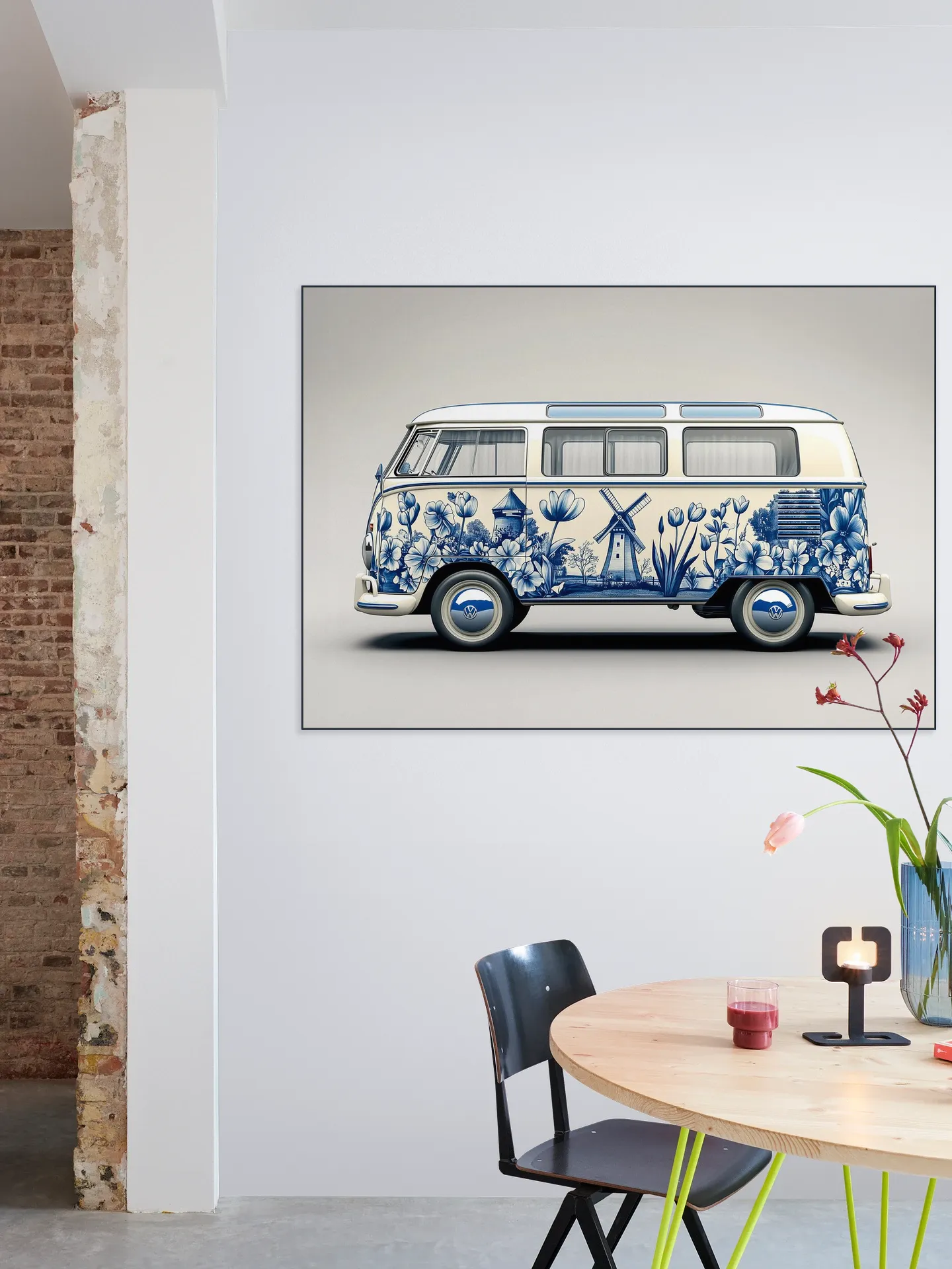 Delft Blue VW Bus 3