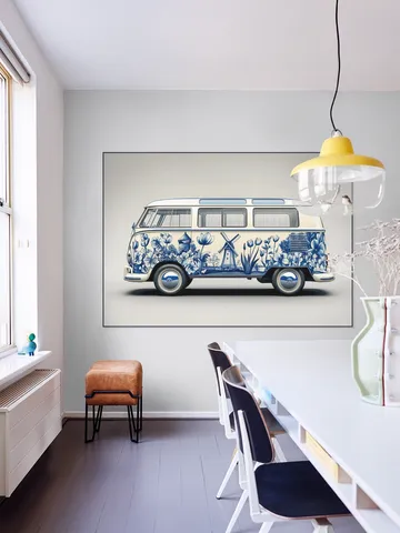 Delft Blue VW Bus 3
